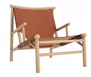 Кресло Samurai Chair - Cognac Leather фабрики NORR11